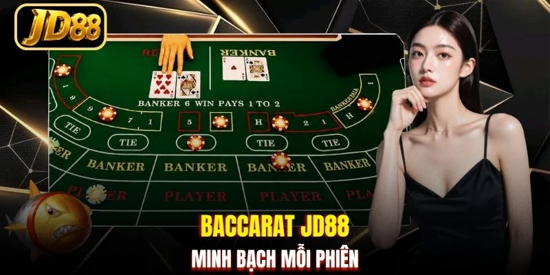 Baccarat JD88 minh bạch mỗi phiên