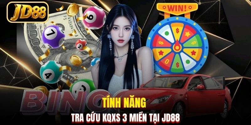 Tính năng tra cứu KQXS 3 miền tại JD88