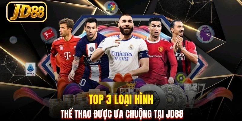 Top 3 loại hình thể thao được ưa chuộng tại JD88